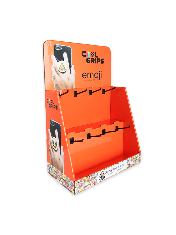 Counter Display With Peg Hook Counter Display With Peg Hook