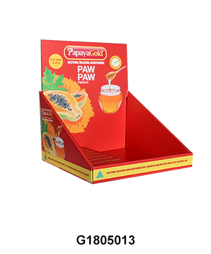 Custom Printed PDQ Couter Display Tray