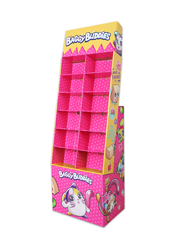 Floor Pocket Display Cardbaord Floor Pocket Display