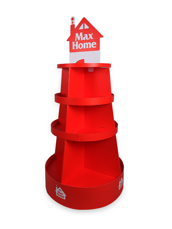 Round Display Cardboard Round Display