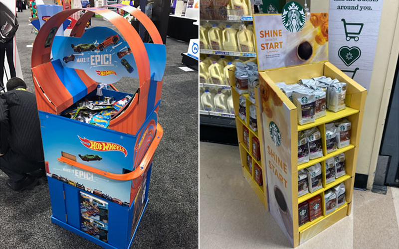 Superior quality cardboard display Superior quality cardboard display