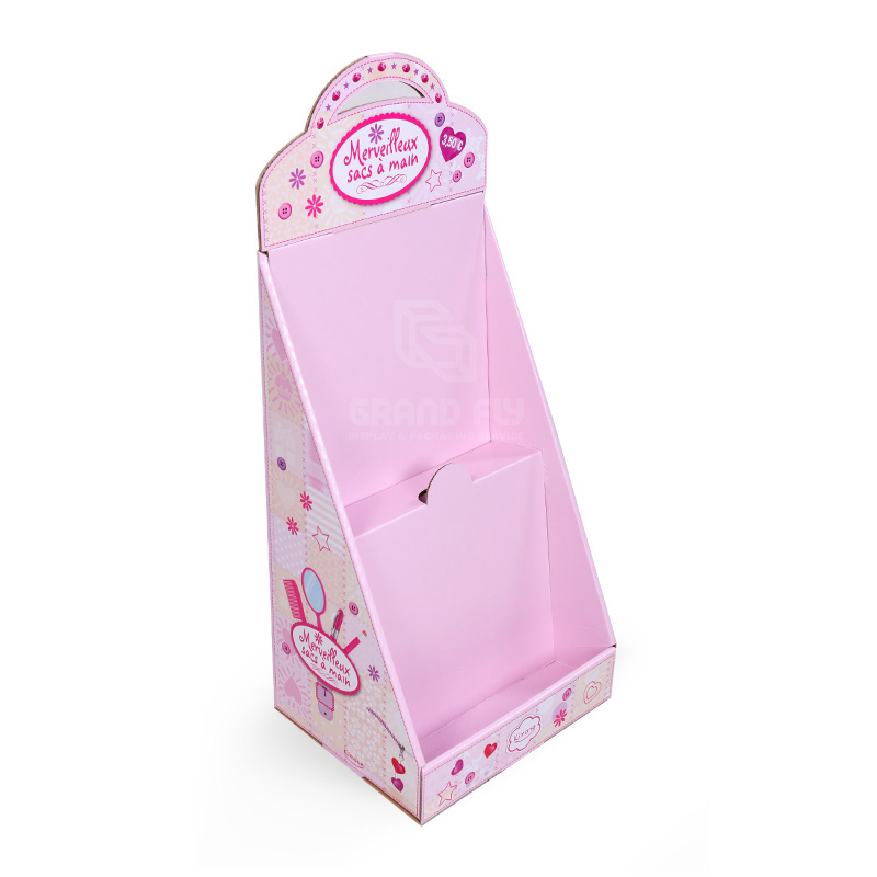 2 Tiers Counter Display Unit with Removable Header-1 2 Tiers Counter Display Unit with Removable Header-1