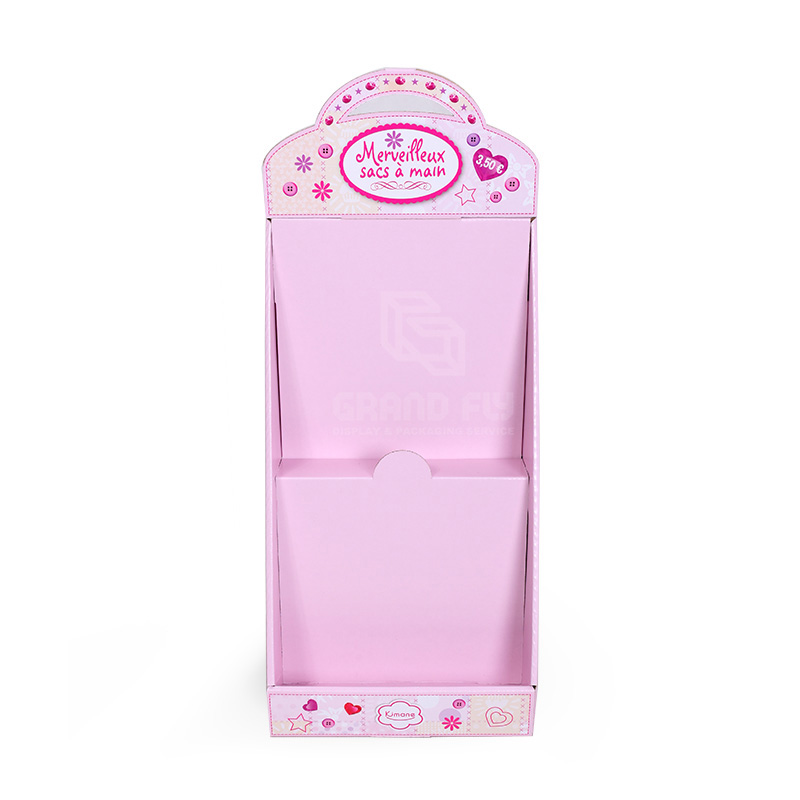 2 Tiers Counter Display Unit with Removable Header-2 2 Tiers Counter Display Unit with Removable Header-2