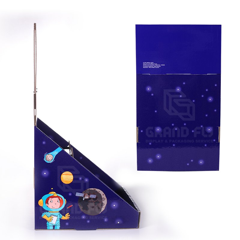 Custom Printed 2 Tier Cardboard CDU Display Box for Book-3 Custom Printed 2 Tier Cardboard CDU Display Box for Book-3