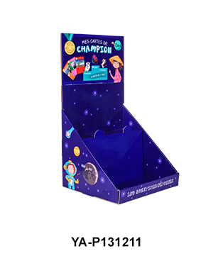 Custom Printed 2 Tier Cardboard CDU Display Box for Book