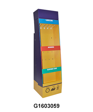Pen & Pencil Powerwing Carton Display Shipper with Peg Hook