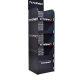 Custom 4 Tier Cardboard Floor Display Rack for Clothing