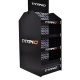 Two Sides POP Carton Cardboard Floor Display Shelf for Shirt
