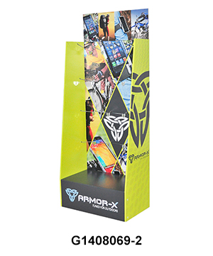 Cardboard Retail Stores Display for Mobile phone Shell