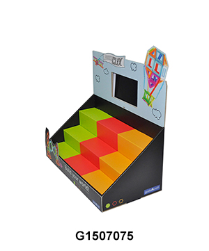 Custom Design Toy PDQ Cardboard Display Box with LCD