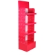 Custom POP Temporary Displays with 4 Shelves for Dog Food