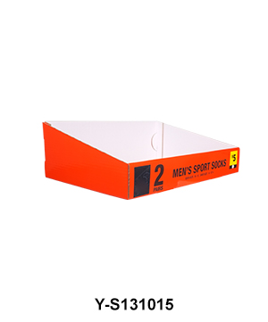 Custom Printed Shelf Ready POS Carton Display Tray Box