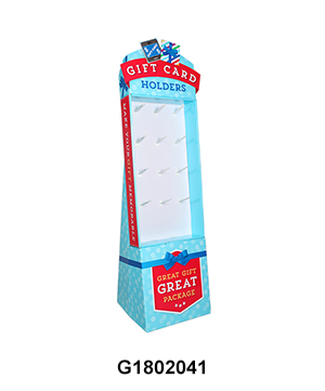 Greeting Card & Gift Cardboard Carton Shipper Display Stand