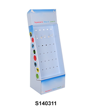 POP Corrugated Powerwing Floor Display for Accessory