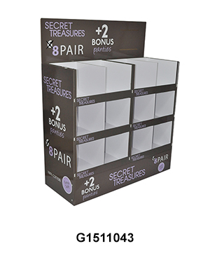 WalmartSam's Club Stackable Half Pallet Display Stand for GramentUnderwear